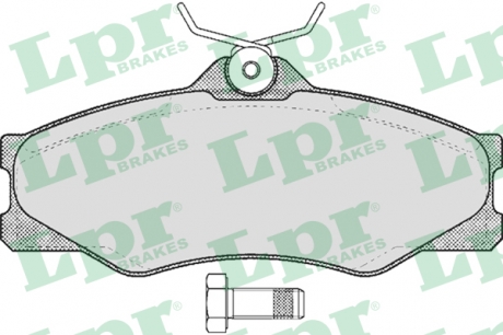 05P325 LPR Тормозные колодки дисковые