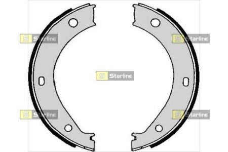 Гальмiвнi колодки к-кт. BC 04690