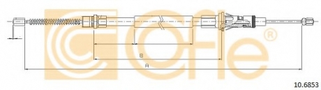 10.6853 COFLE Трос ручника