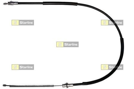 LA BR.0630 Starline Трос стояночного гальма