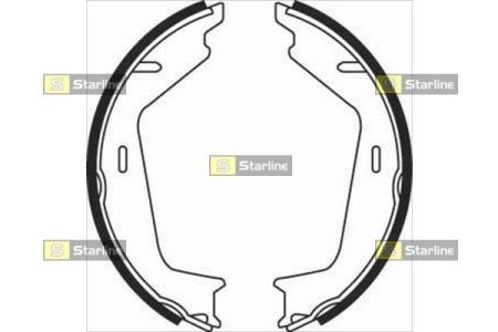 BC 08260 Starline Гальмiвнi колодки к-кт.