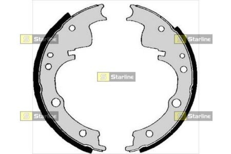 BC 04330 Starline Гальмівні колодки барабанні