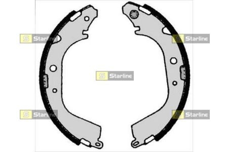 BC 05280 Starline Гальмівні колодки барабанні