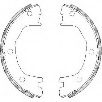 4712.00 ROADHOUSE Гальмівні колодки барабанні