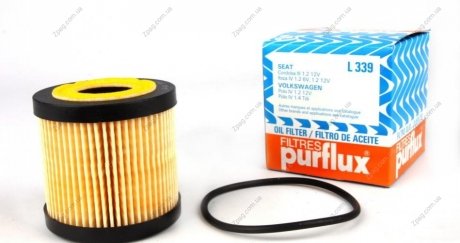 L339 PURFLUX Фильтр масляный Purflux