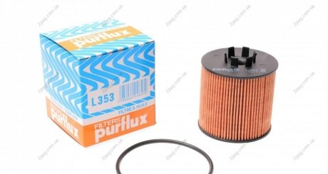 L353 PURFLUX Фильтр масляный Purflux