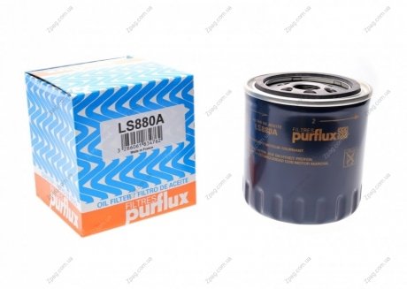LS880A PURFLUX Фильтр масляный Purflux