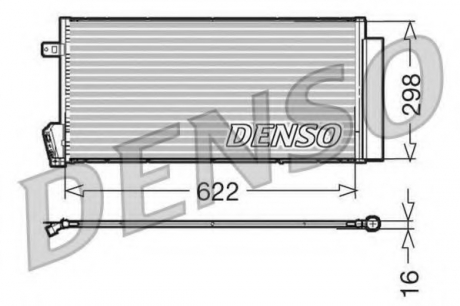 DCN09018 Denso Конденсатор