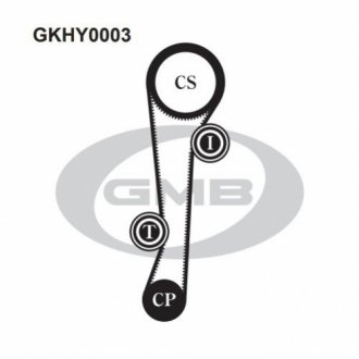 Комплект ремня ГРМ GMB GKHY0003