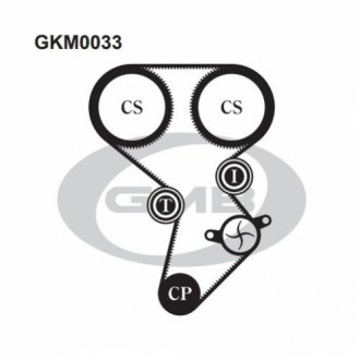 GKM0033 GMB  Комплект ремня ГРМ GMB