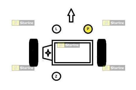 SM 0742 Starline Опора двигуна та КПП