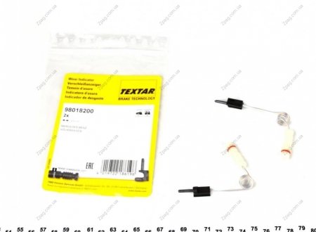 98018200 TEXTAR Датчик зноса гальмівних колодок MB Sprinter 96- (к