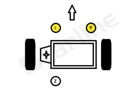 SM 0680 Starline Опора двигуна та КПП