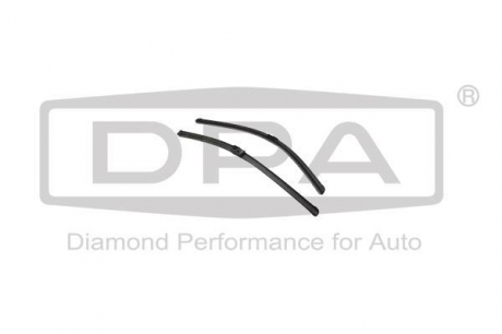 99550111202 DPA Комплект стеклоочистителей (лев.+прав.) VW Golf (00-06),Passat (00-05),Polo (01-09) (99550111202) DPA