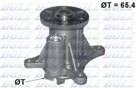 C137 DOLZ Водяной насос Dolz