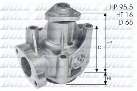 L135 DOLZ Водяной насос Dolz