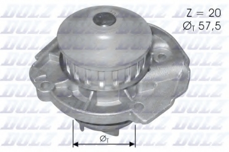 S161 DOLZ Водяной насос Dolz