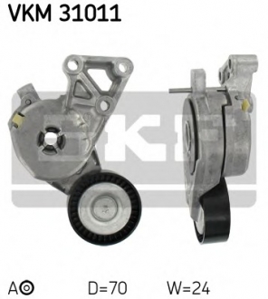 VKM 31011 SKF Роликовий модуль натягувача ременя