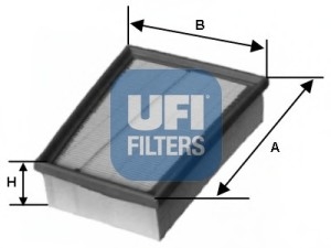 30.390.00 UFI Повітряний фільтр