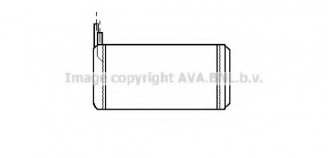 LC 6032 AVA Cooling Systems Радiатор опалення