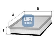 30.183.00 UFI Фільтр повітряний