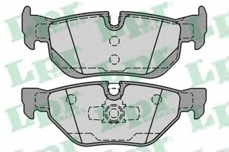 05P1252 LPR Гальмівні колодки, дискові