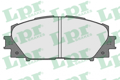 05P1529 LPR Комплект гальмівних колодок з 4 шт. дисків