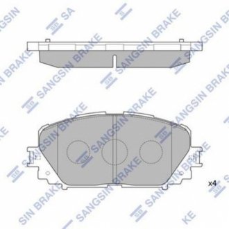 SP1588 Hi-Q  Тормозные колодки