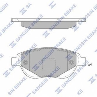 SP1826 Hi-Q  Тормозные колодки