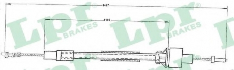 C0094C LPR Тросик сцепления