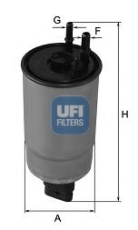 24.110.00 UFI Паливний фільтр