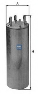 31.849.00 UFI Фильтр топливный VW TRANSPORTER V 03- (пр-во UFI)