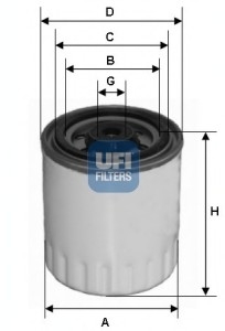 24.321.00 UFI Фильтр топливный MB SPRINTER 96-06 (пр-во UFI)