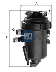 55.175.00 UFI Фільтр паливний