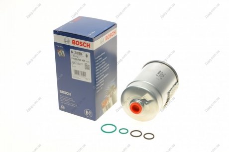 F026402850 Bosch Фильтр топливный RENAULT MEGANE III, SCENIC III 1.5-2.0 DCI 10- (пр-во BOSCH)