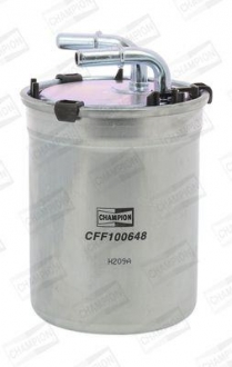 CFF100648 CHAMPION Фильтр топливный SKODA FABIA, VW POLO 1.2-2.0 TDI 10- (пр-во CHAMPION)
