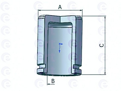 151101-C ERT Поршень гальмівної системи