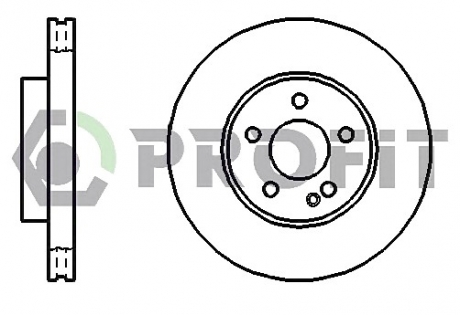 5010-1203 PROFIT Диск гальмівний