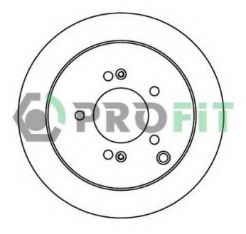 5010-1493 PROFIT Диск гальмівний