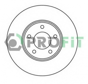5010-2007 PROFIT Диск гальмівний