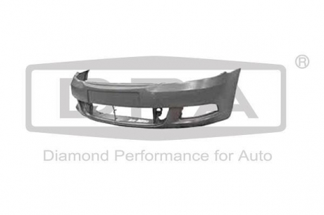 88070873802 DPA Бампер передний (- омыватель фар, - помощь при парковке) Skoda Octavia (04-13) (