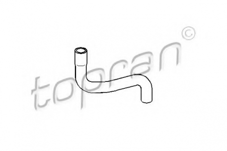 109015 Topran  Шланг радіатора (система охолодження)