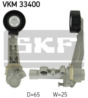 VKM 33400 SKF Роликовий модуль натягувача ременя