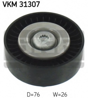 VKM 31307 SKF Обводний ролик