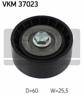 Ролик обвідний поліклінового ременя (Вир-во SKF) VKM 37023