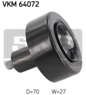 VKM 64072 SKF Обводний ролик