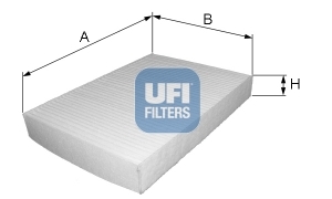 53.030.00 UFI Фільтр салону