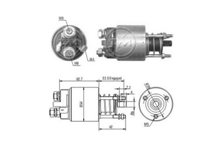 ZM5395 ZM Втягуюче реле