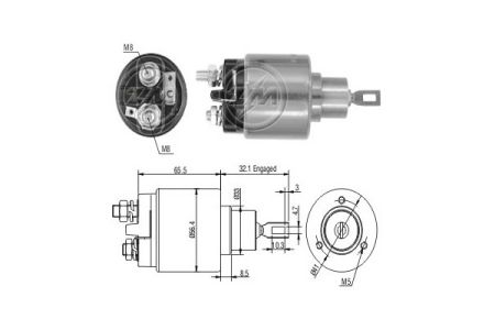 ZM575 ZM Втягуюче реле