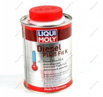 3900 LIQUI MOLY ДИЗЕЛЬНИЙ АНТИГЕЛЬ, КОНЦЕНТРАТ DIESEL FLIESS-FIT K 0,25Л